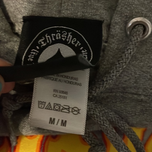 grey thrasher hoodie - Picture 2 of 3
